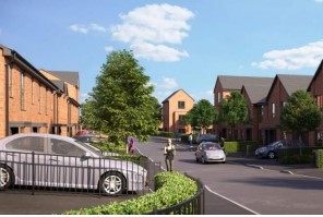 Artist impression of new homes in Clayton-le-moors